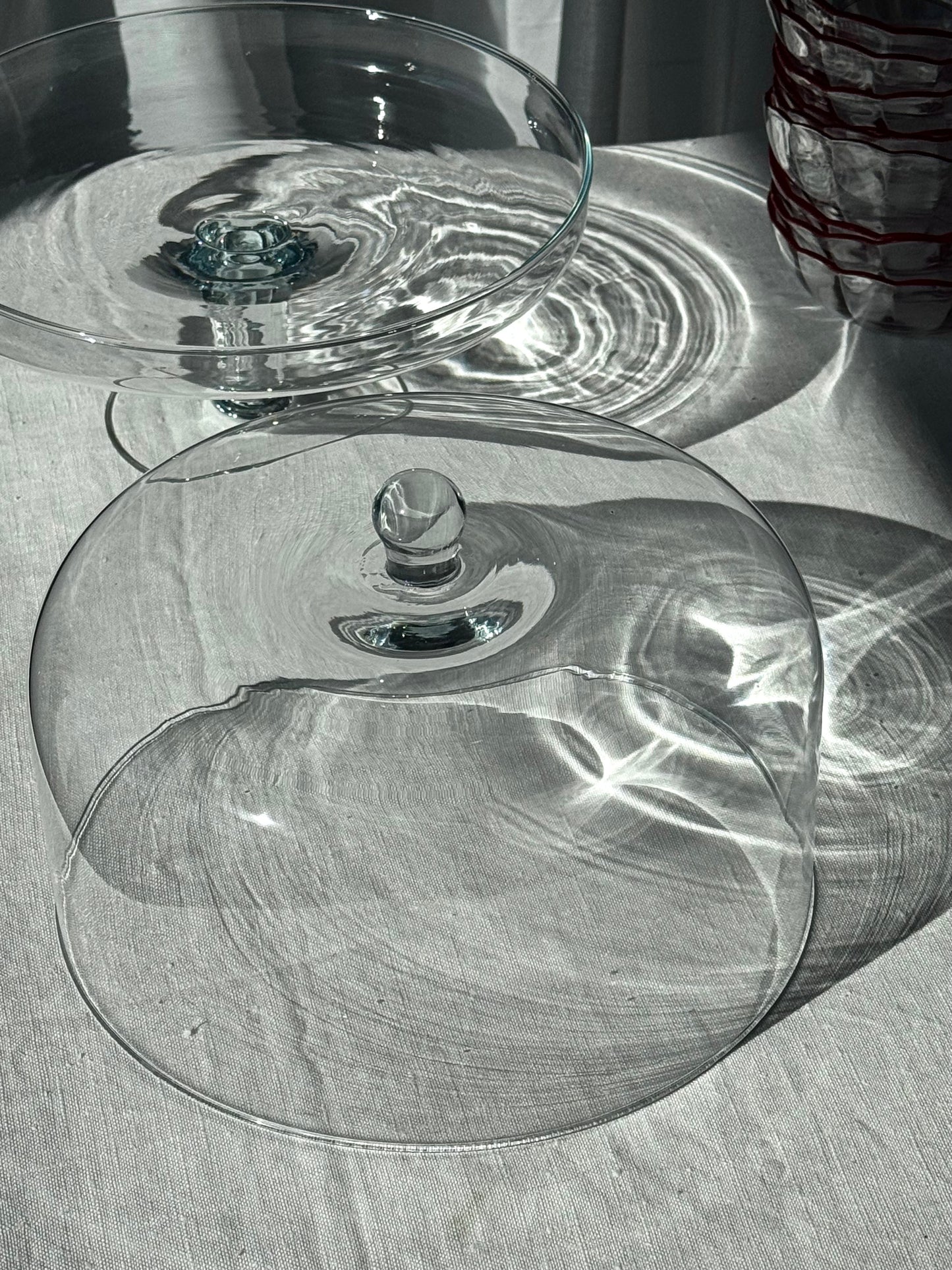 Handmade cake dish