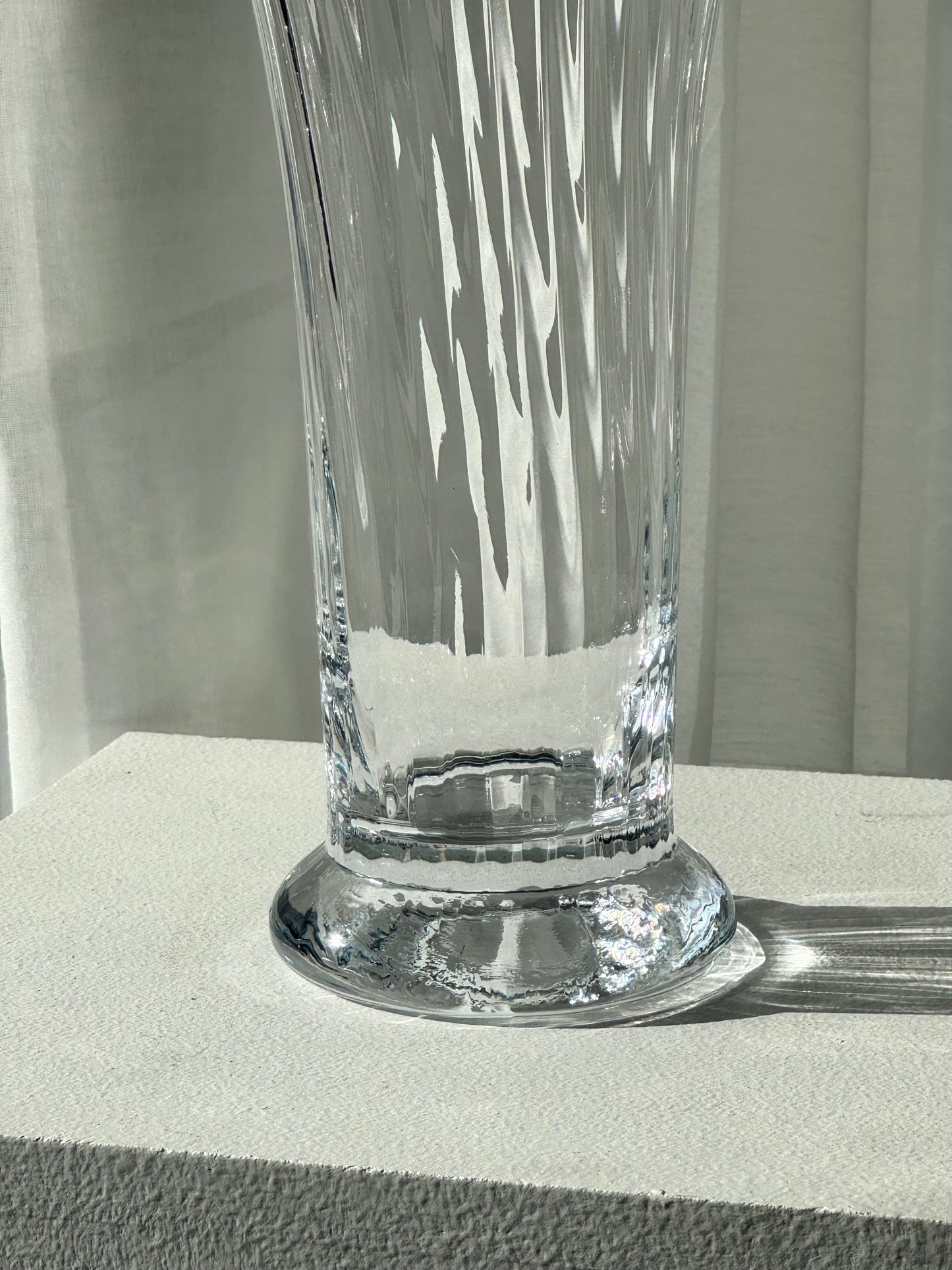 Crystal vase