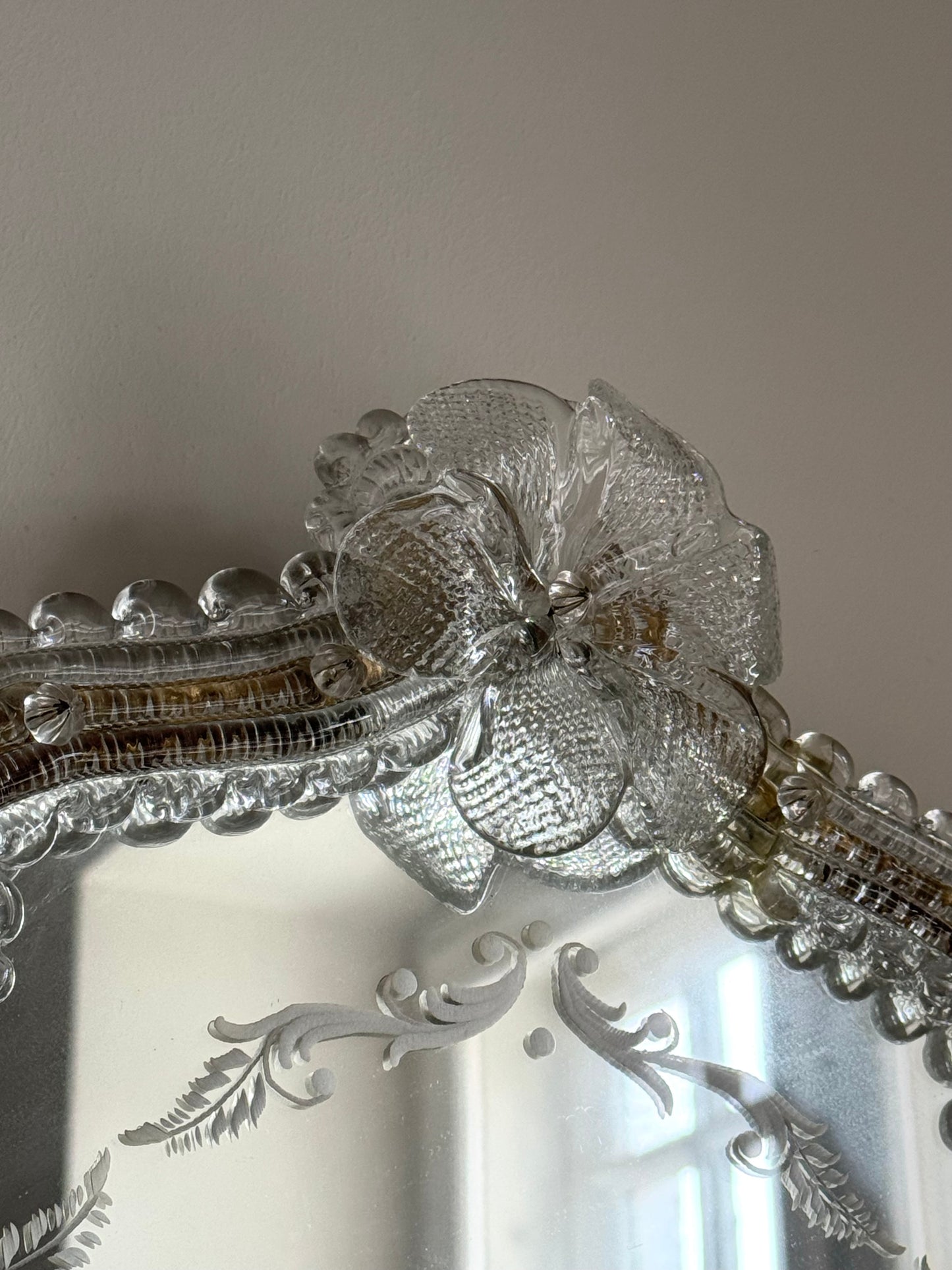 Vintage Murano mirror
