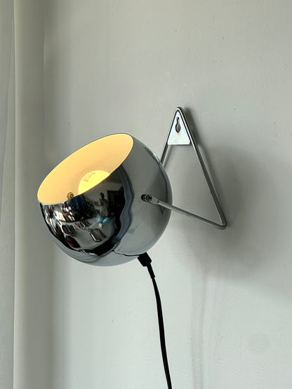 Space age Chrome lamp