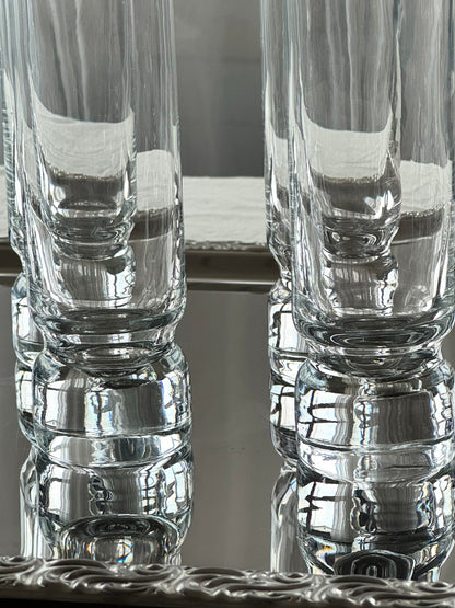 Tall chunky glasses