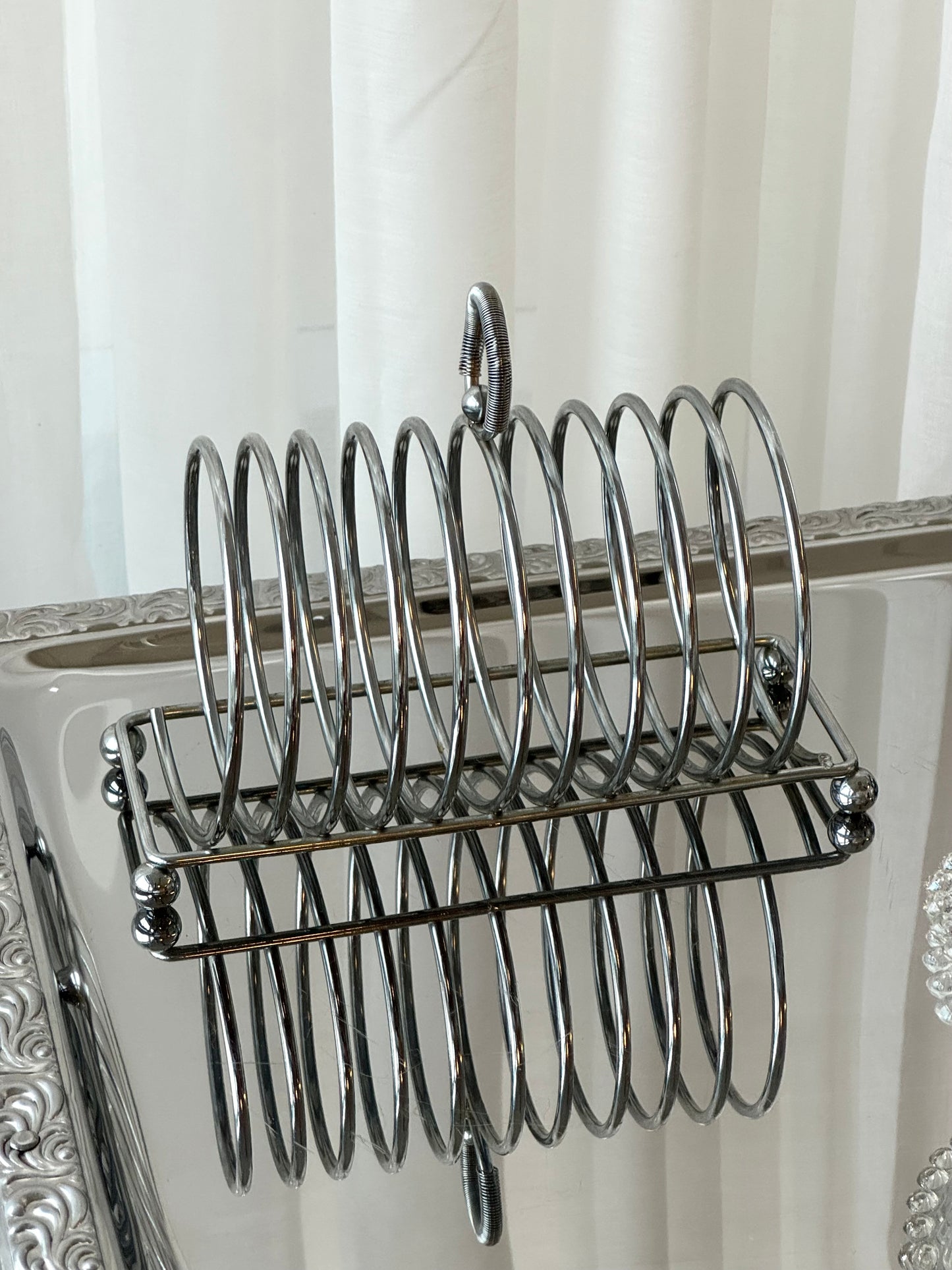 Spiral toast rack