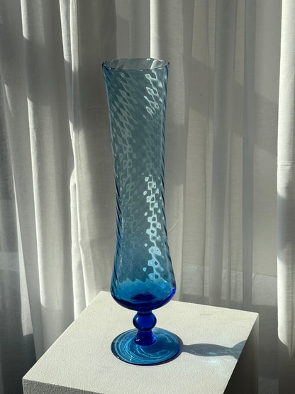 Tall handmade vase