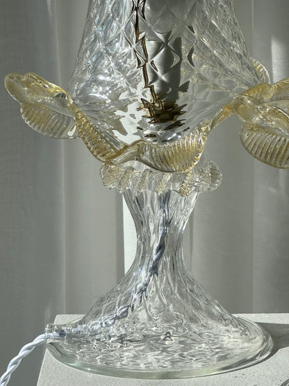 Vintage Murano table lamps