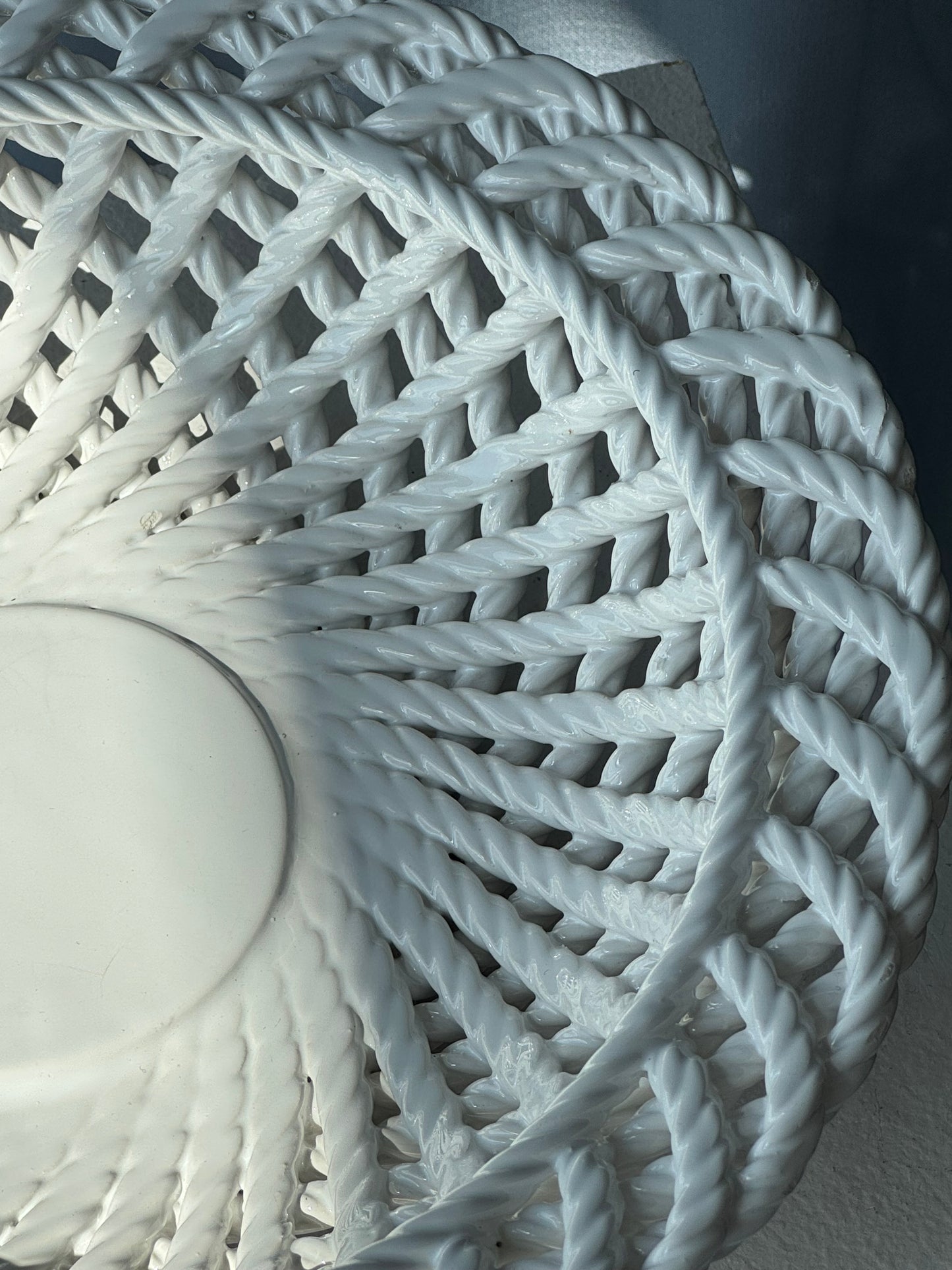 Ceramic basket