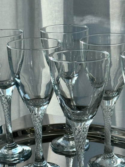 Swirling Wine glasses