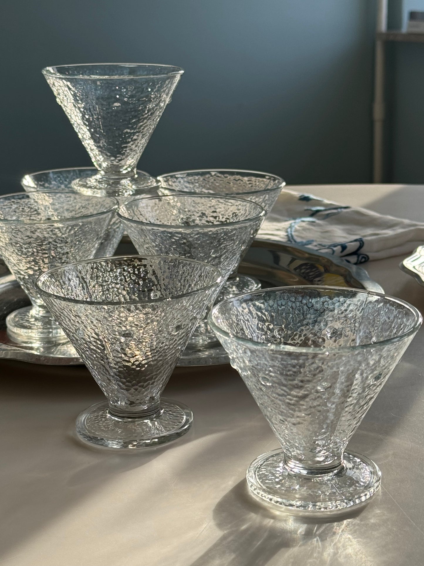 Cocktail glasses