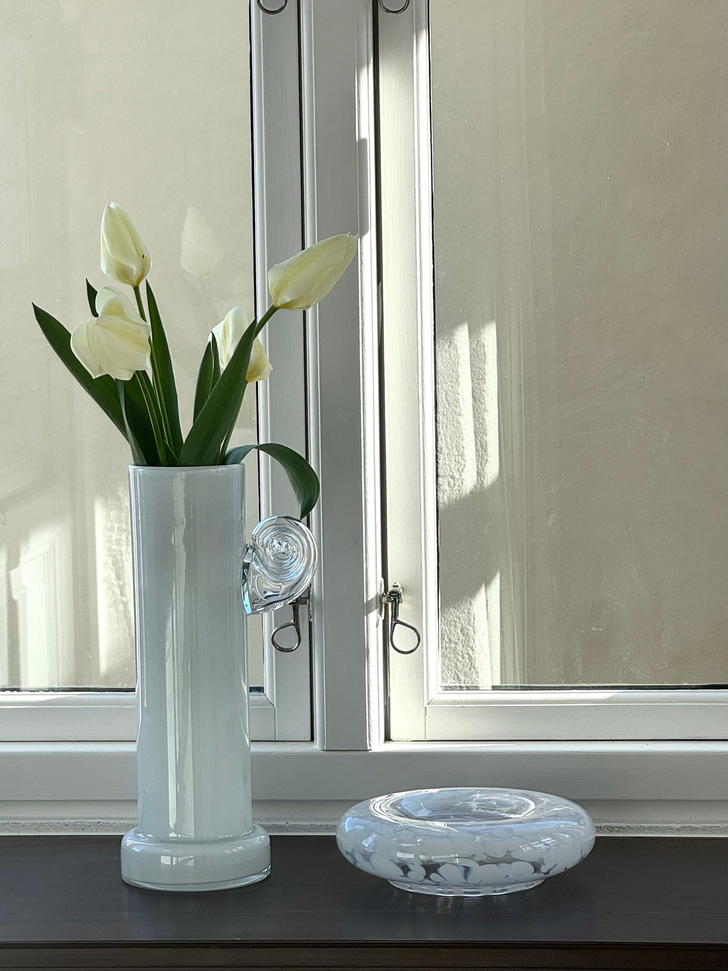 Italian glass vase