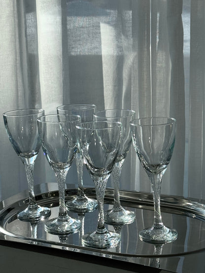 Swirling Wine glasses