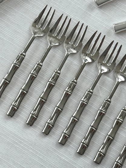 Silver plated flatware