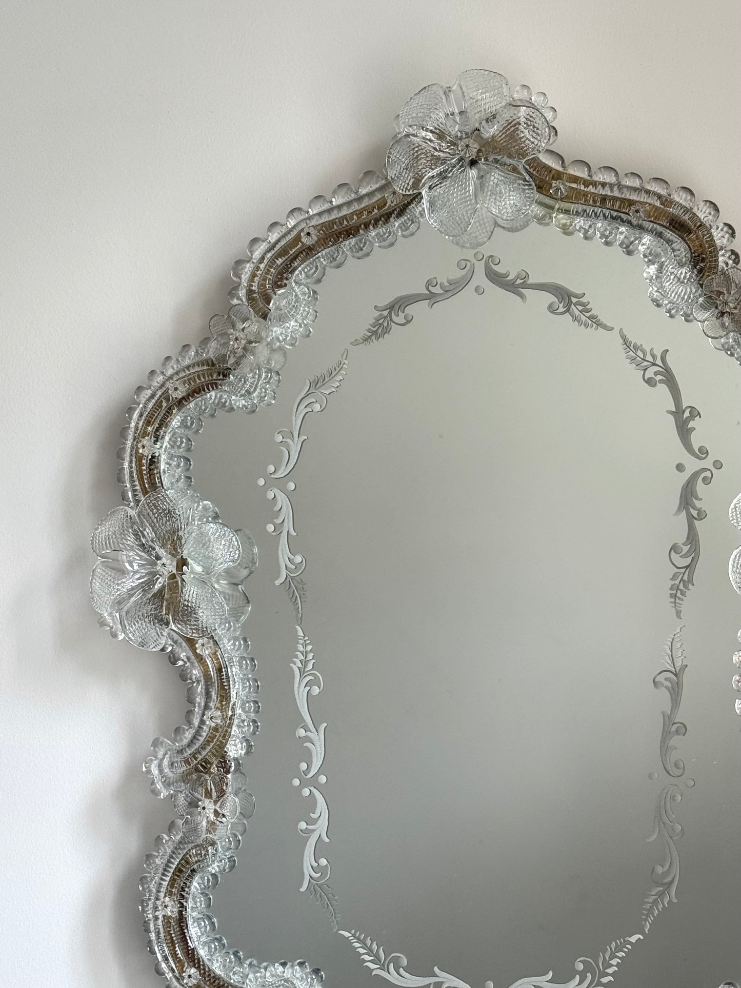 Vintage Murano mirror