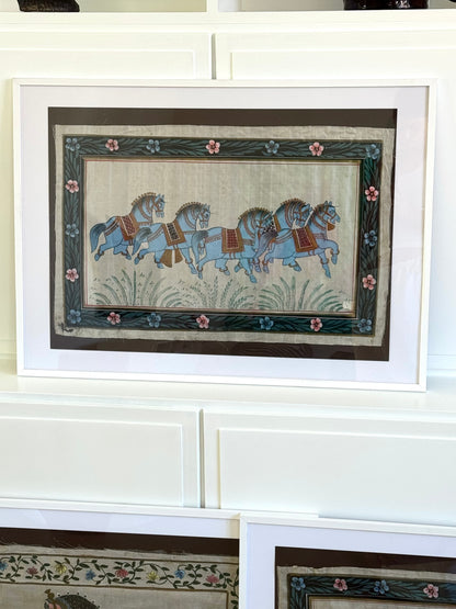 Framed horses