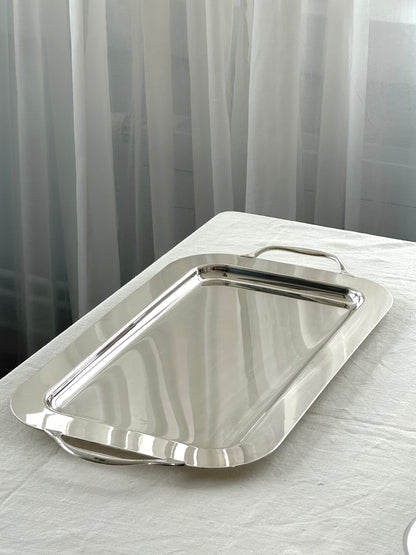 Silver plated tray