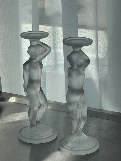 Venus candleholders