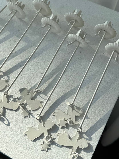 Christmas tree candle holders