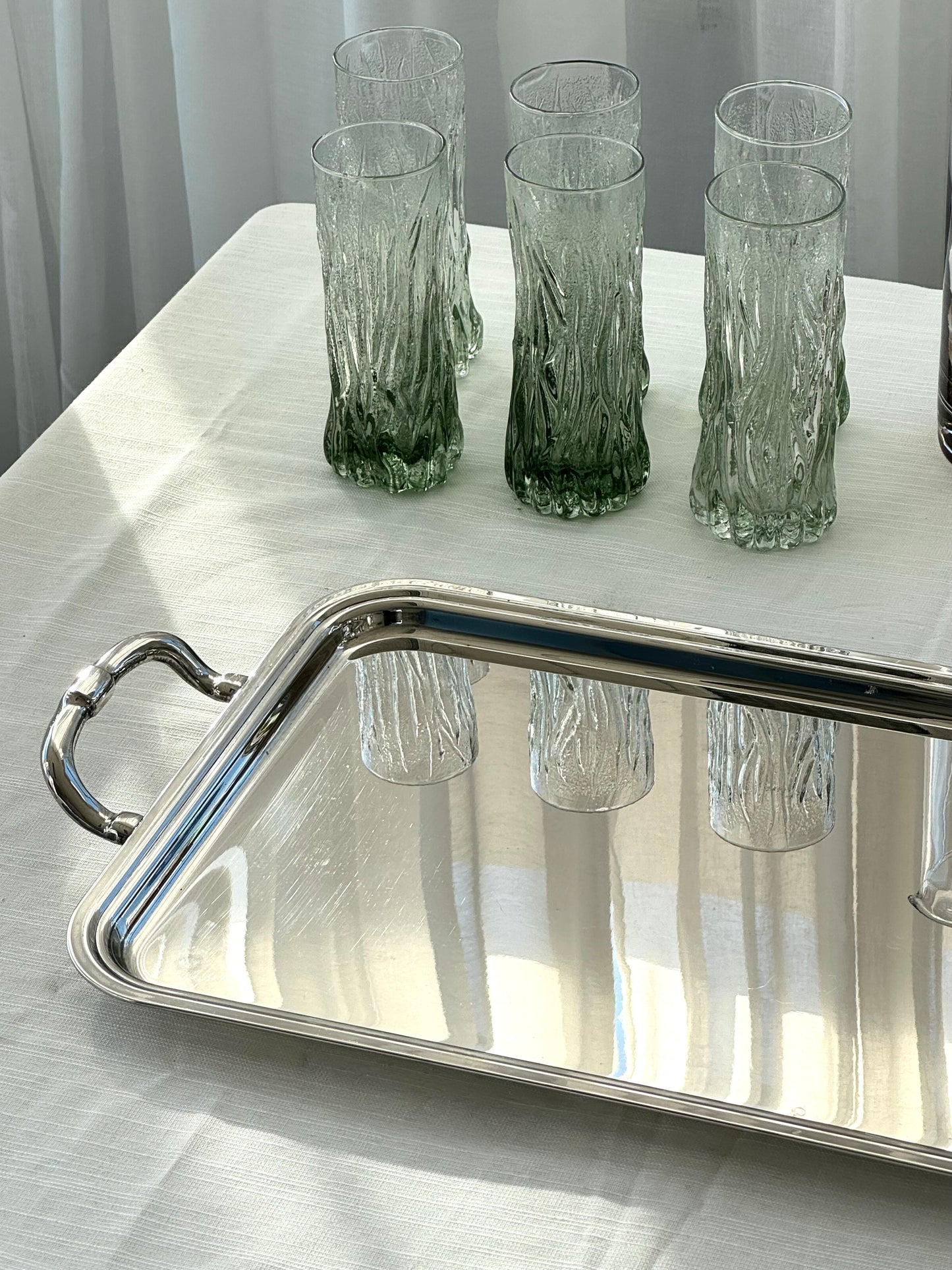Silver plated tray