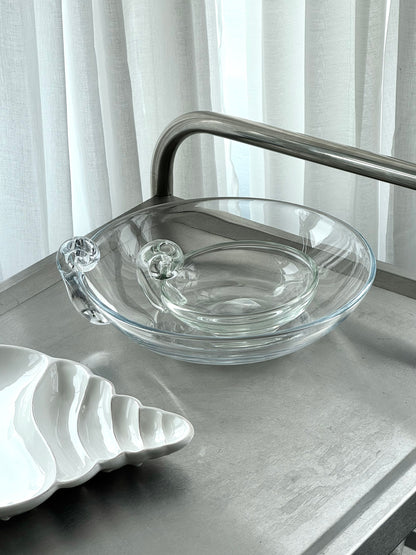 Big crystal bowl