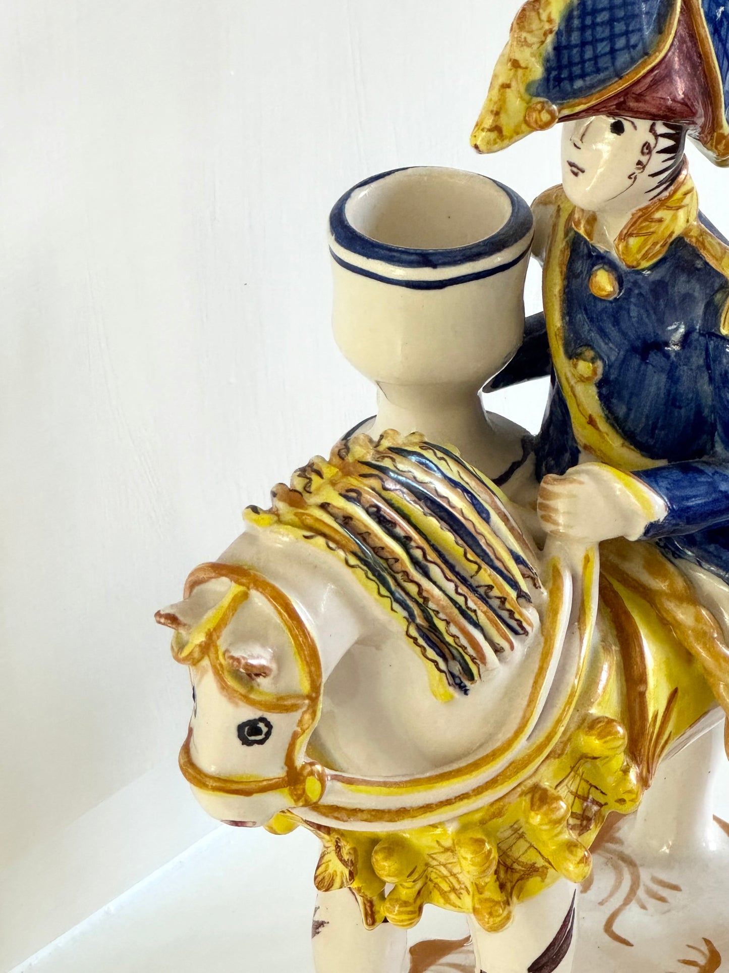 Handmade ceramic candleholder