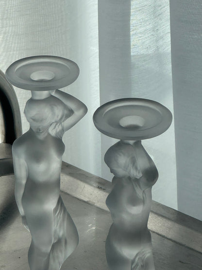 Venus candleholders