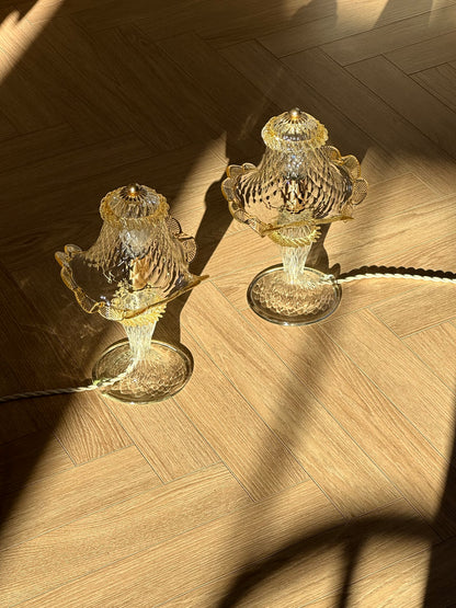 Vintage Murano lamps