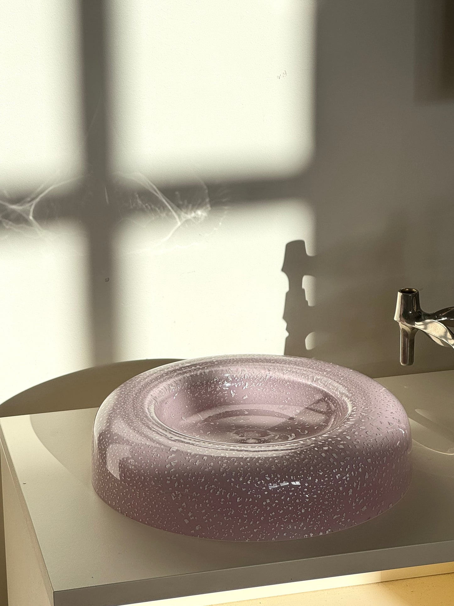 Pink Murano Bowl
