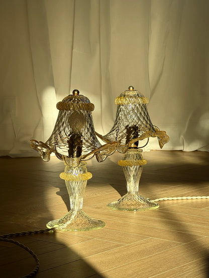 Vintage Murano lamps