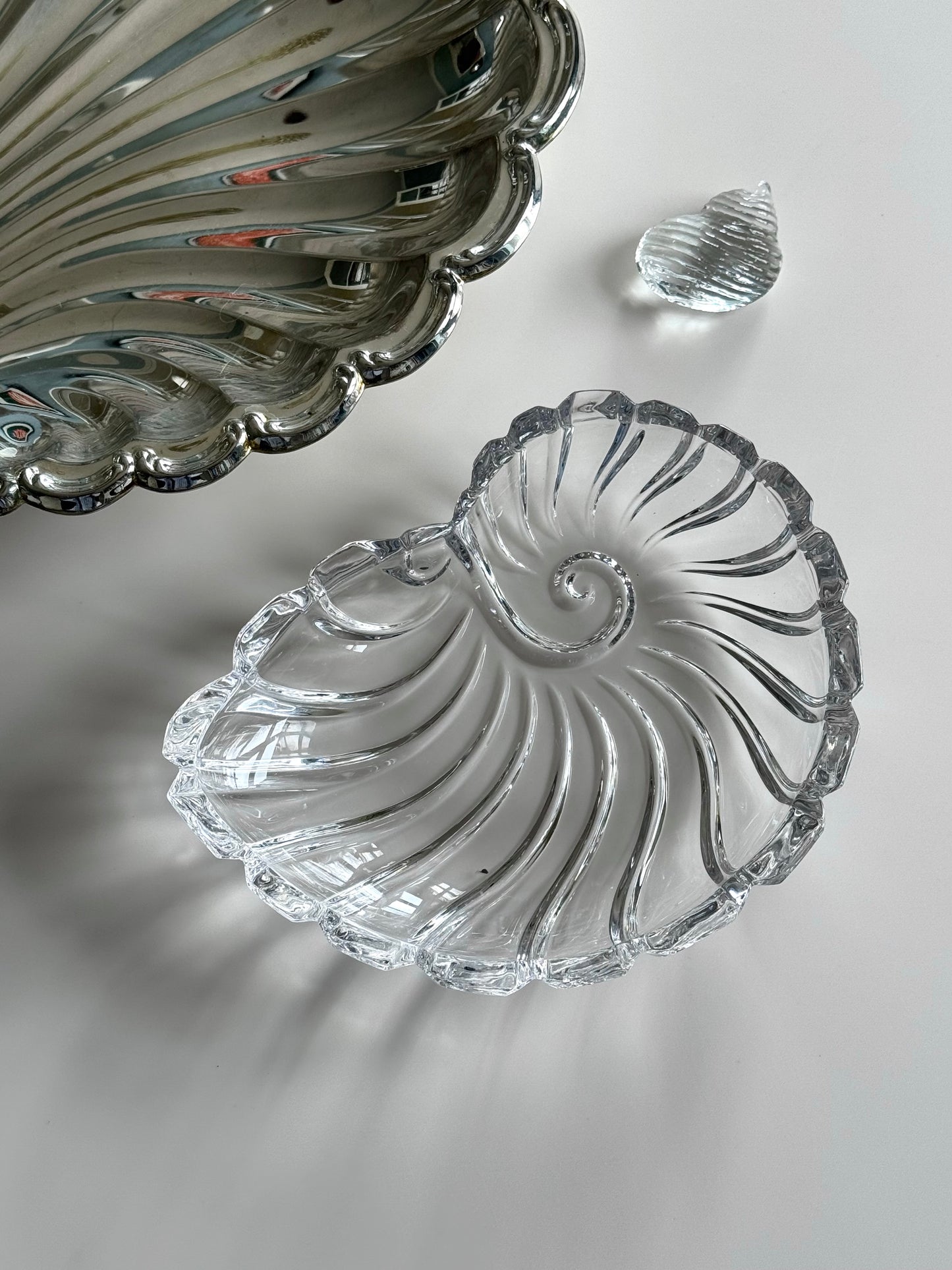 Small glass clam