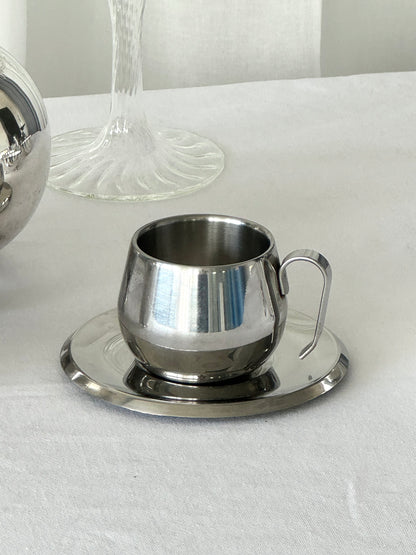 Inox italy espresso cups