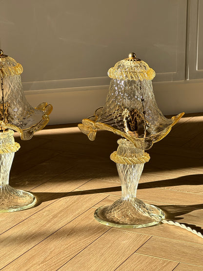 Vintage Murano lamps