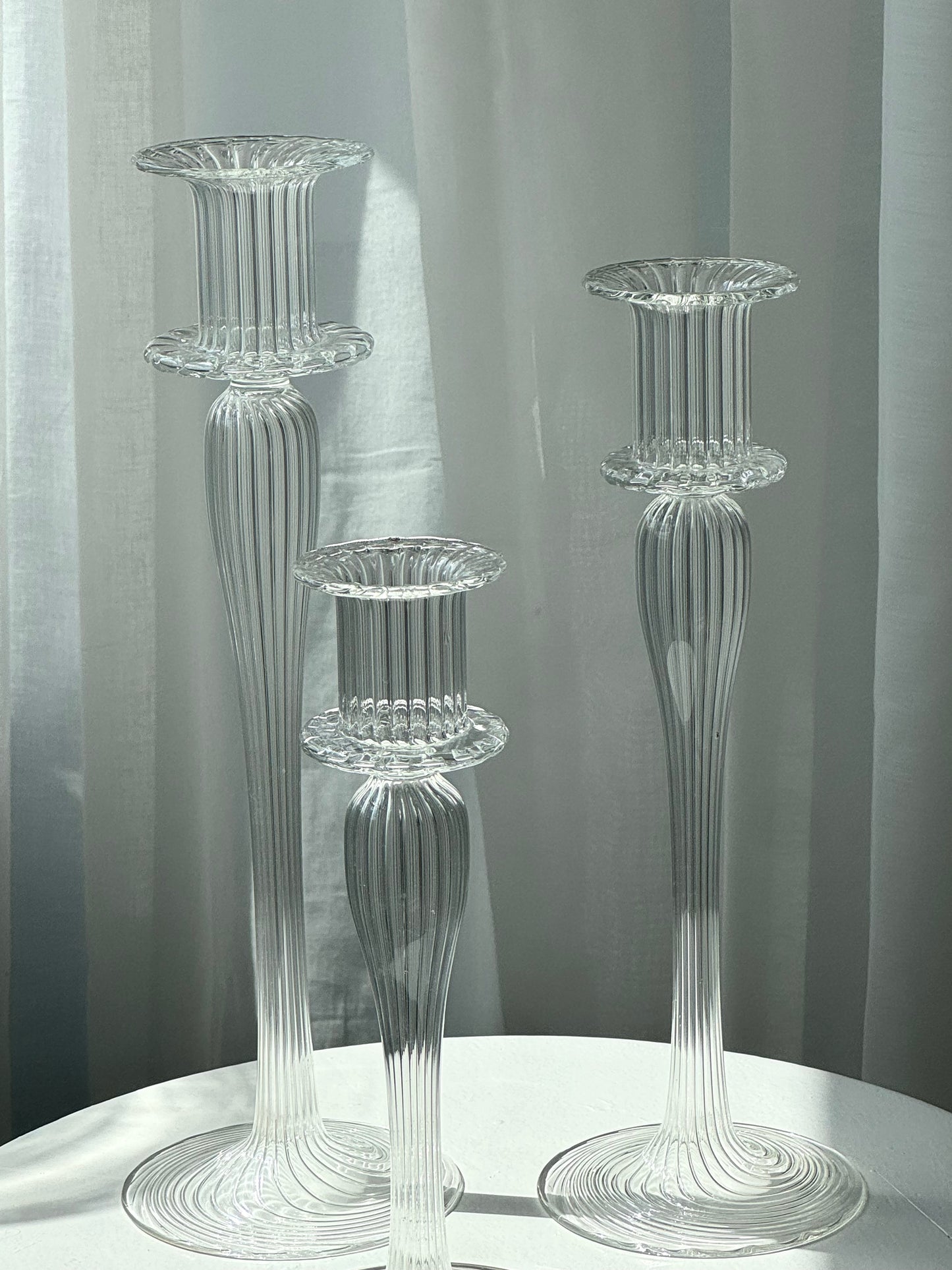 Murano candleholders