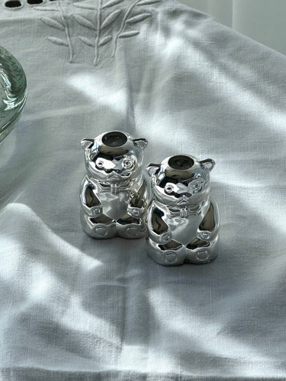 Teddy bear salt and pepper