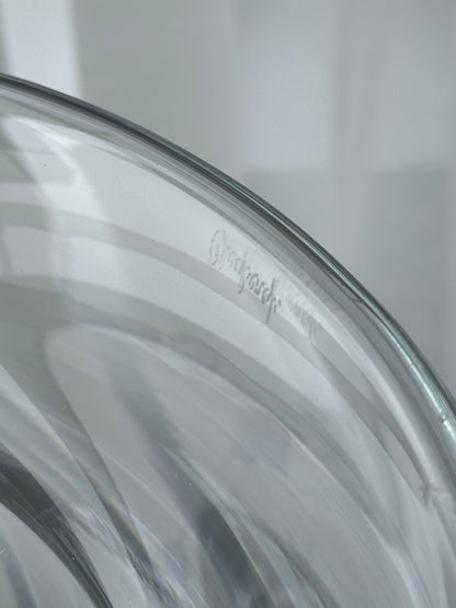 Italian glass vase