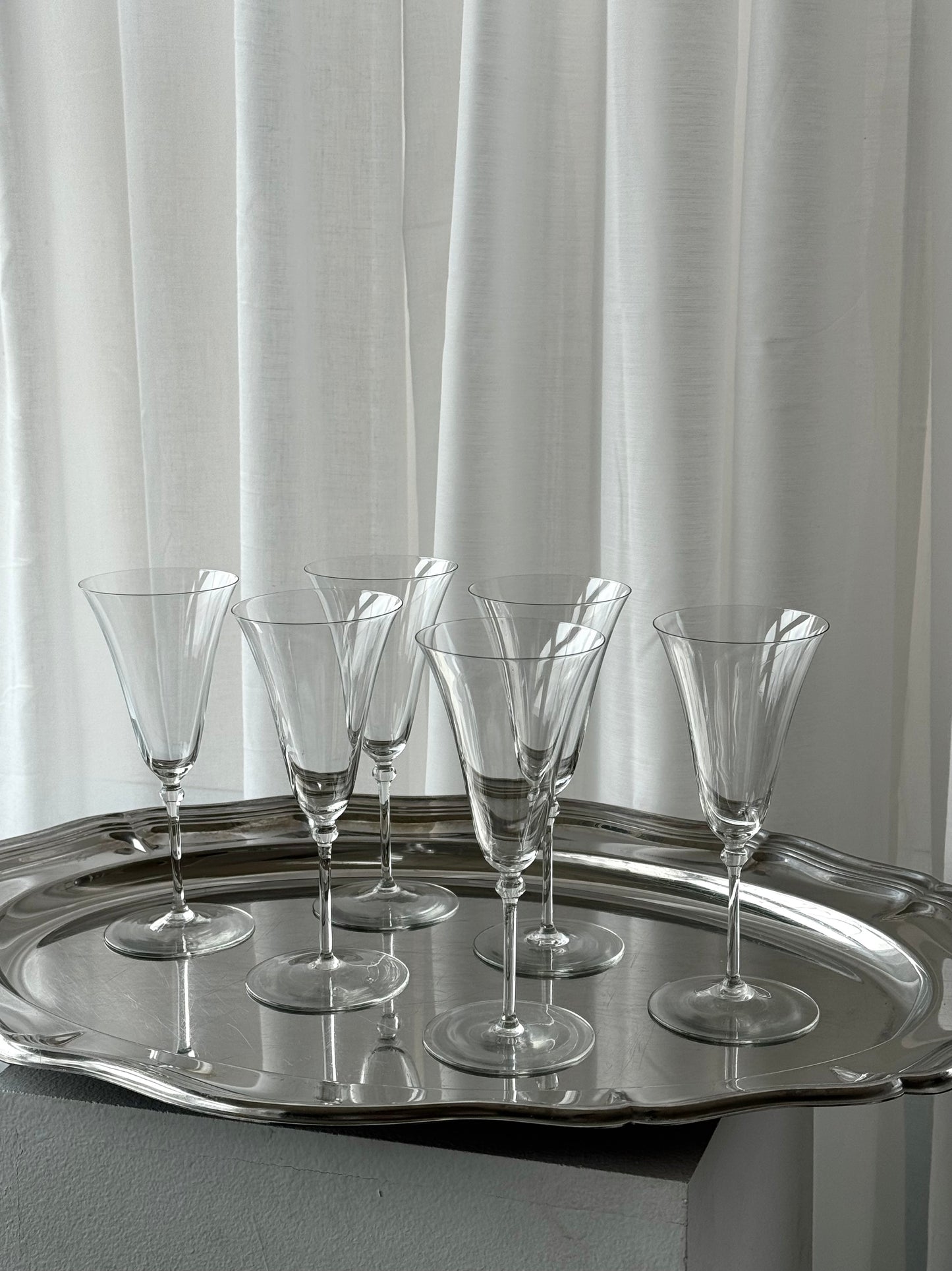 Champagne glasses