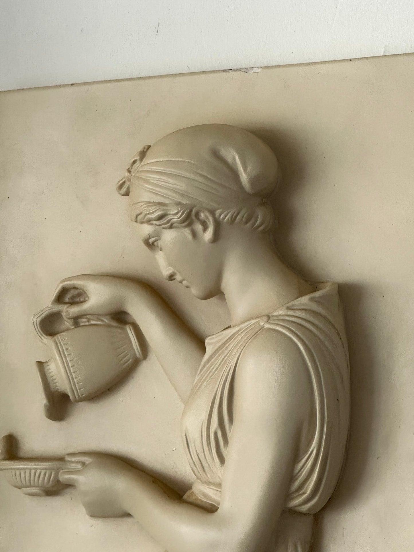 Plaster relief