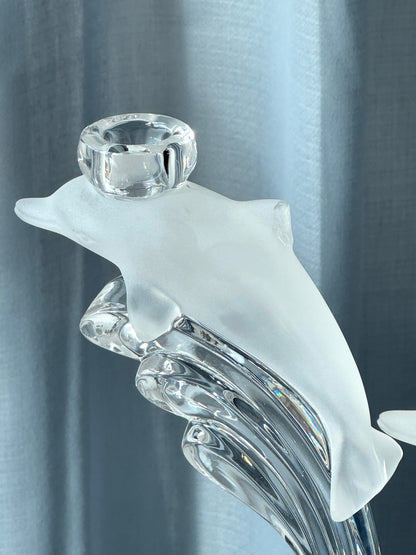 Dolphin candleholder