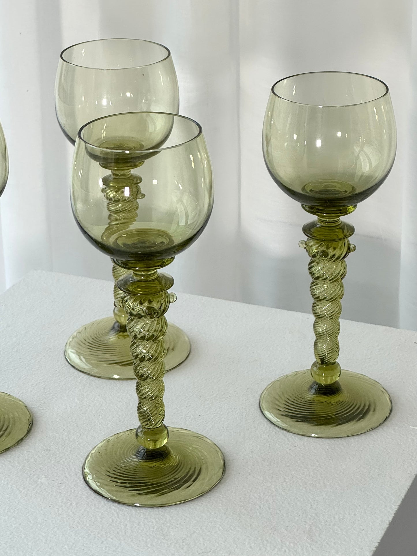 Swirling Wine glasses