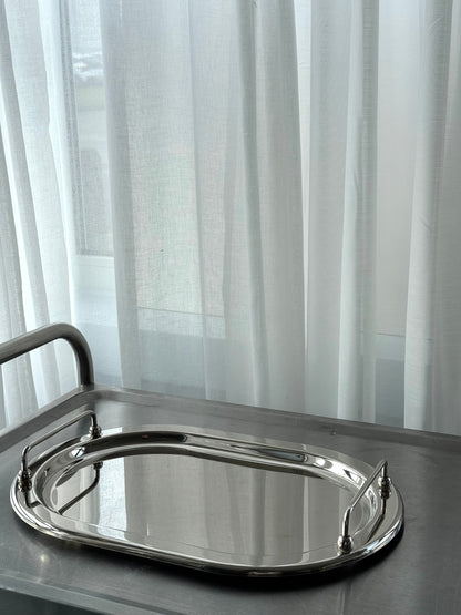 Chrome tray