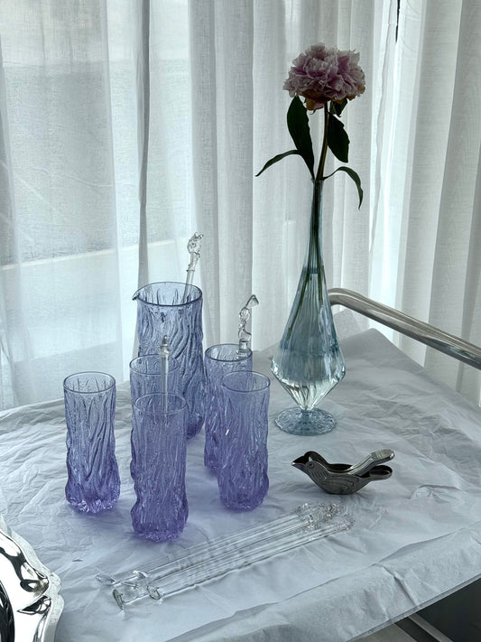 Space age glass set