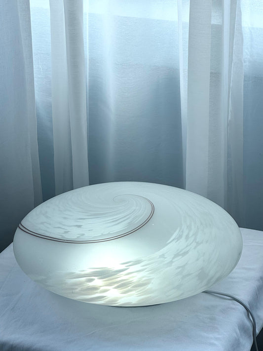 Vintage glass lamp