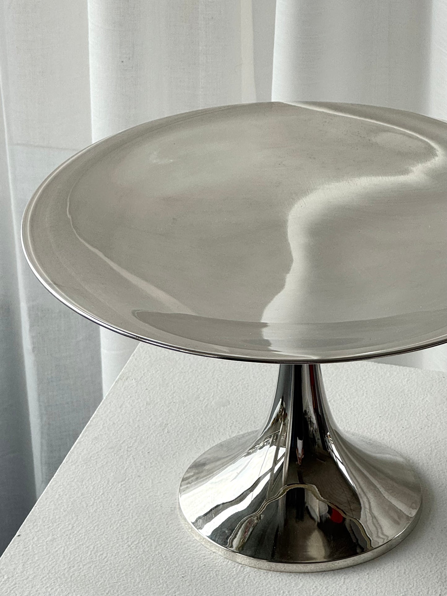 Silver plated stand