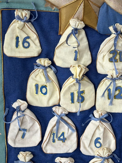 Vintage Christmas calendar