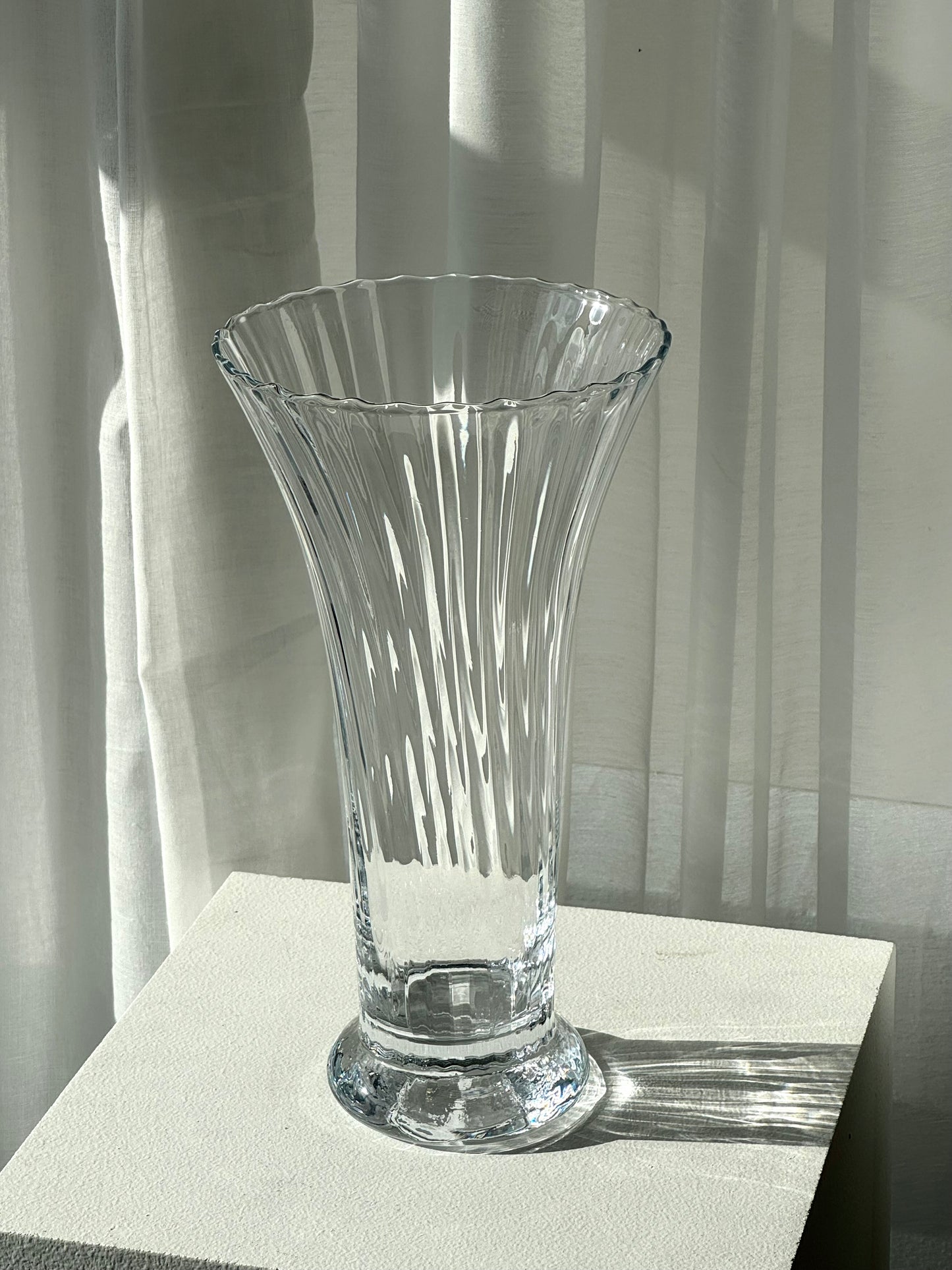 Crystal vase