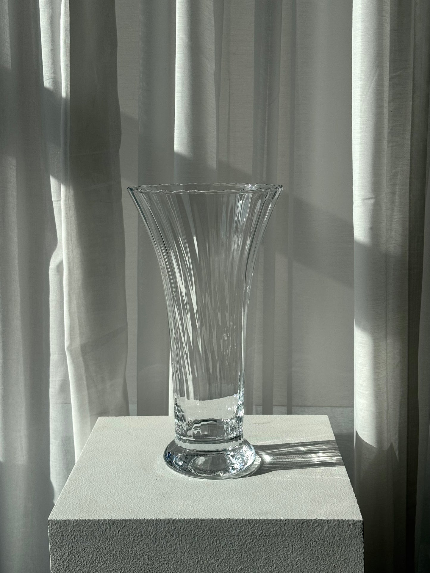 Crystal vase