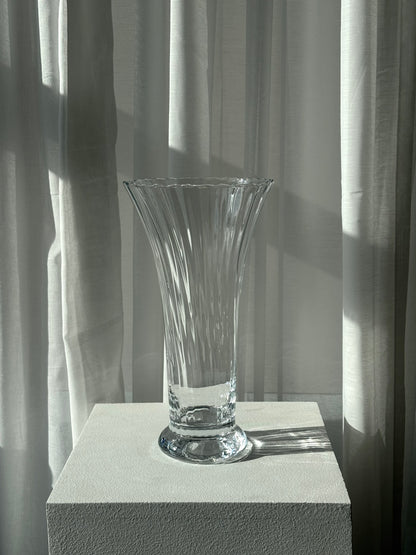 Crystal vase