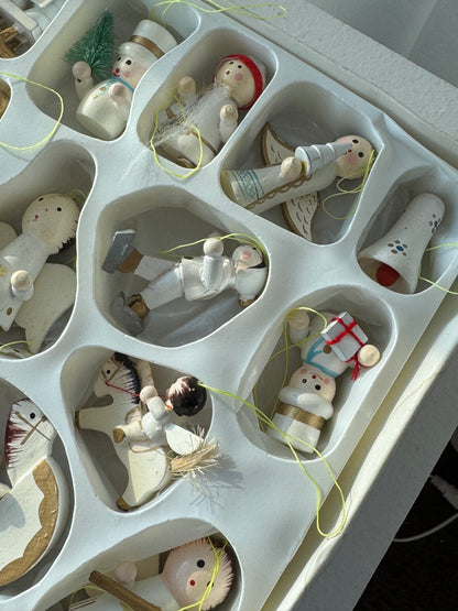 Wooden german ornaments