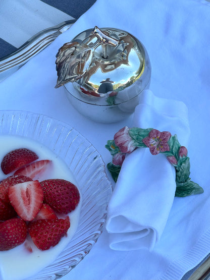 Silver plated apple