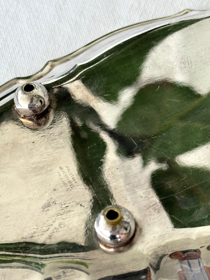 English Silver plate bowl