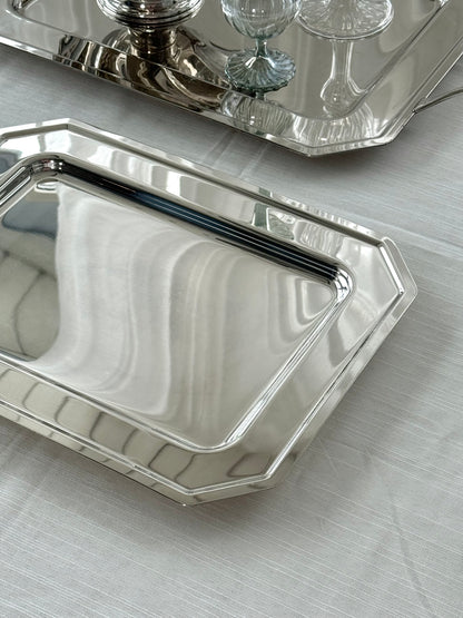 Silver plated dish