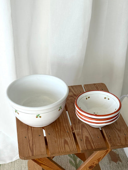Strawberry bowls