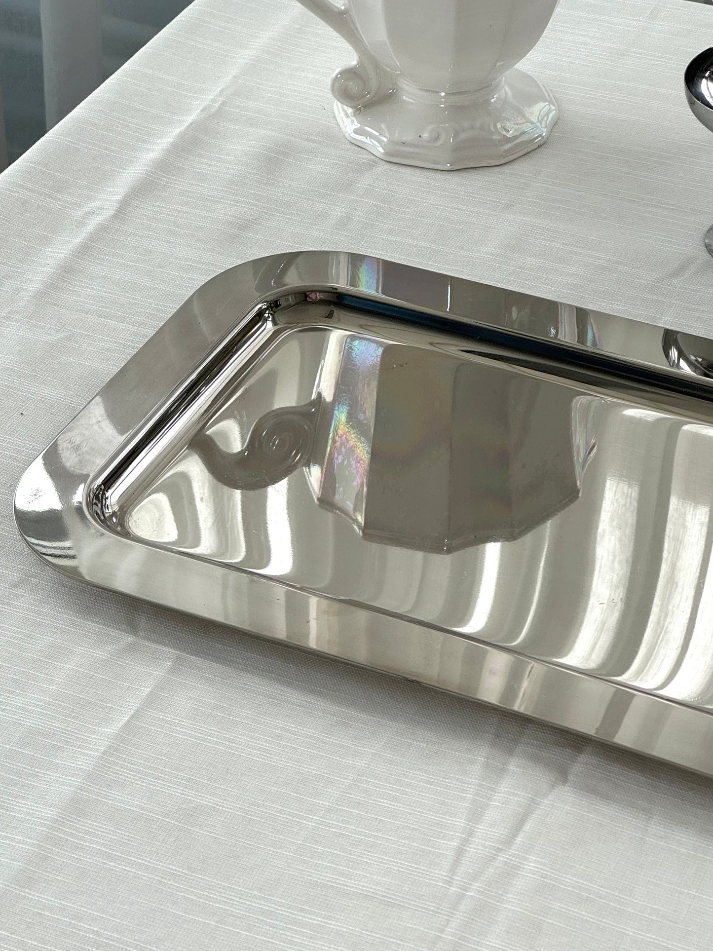 Silver plated dish